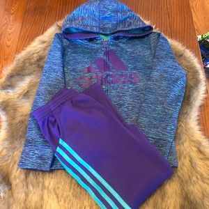 Adidas sweat suit